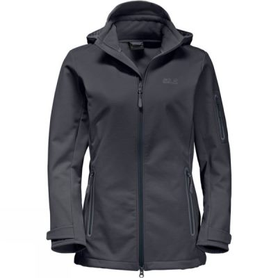 Chaquetas Jack Wolfskin Southern Sky Mujer Gris Oscuro - Chile KHR460982